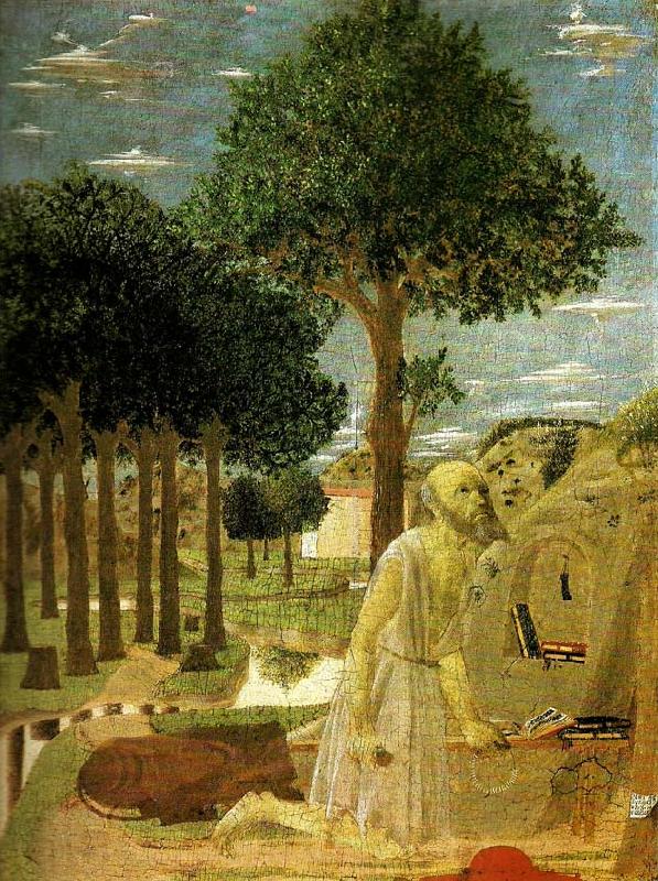 Piero della Francesca berlin staatliche museen tempera on panel France oil painting art